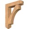 Ekena Millwork Westlake Arts and Crafts Smooth Bracket w/ Offset Brace, Western Red Cedar, 7 1/2"W x 32"D x 38"H BKT0806X32X38WTL03SWR - alternate 1